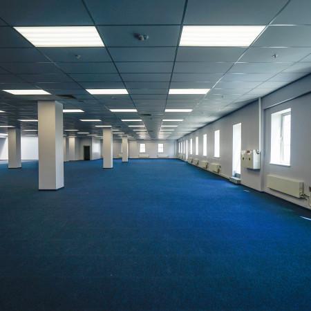 Общий вид этажа (open space)