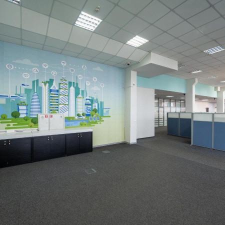 Общий вид этажа (open space)