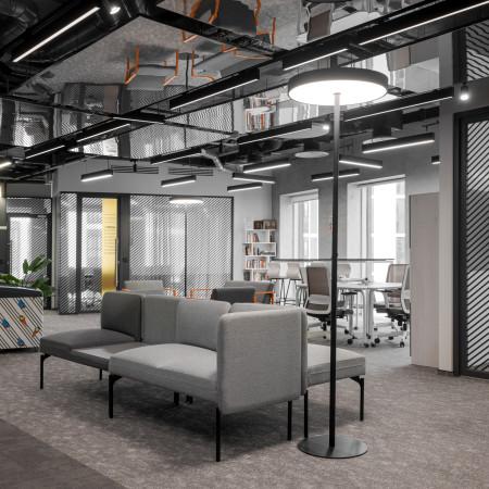 Общий вид этажа (open space)