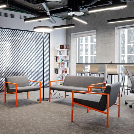 Общий вид этажа (open space)