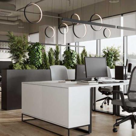 Общий вид этажа (open space)