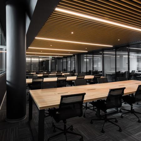 Общий вид этажа (open space)