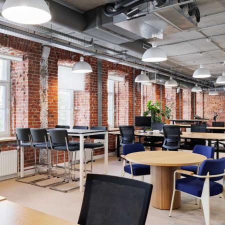 Общий вид этажа (open space)