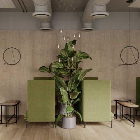 Вид переговорной комнаты