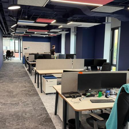 Общий вид этажа (open space)