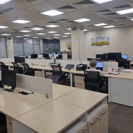 Общий вид этажа (open space)