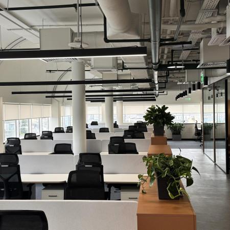 Общий вид этажа (open space)