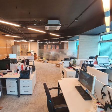 Общий вид этажа (open space)
