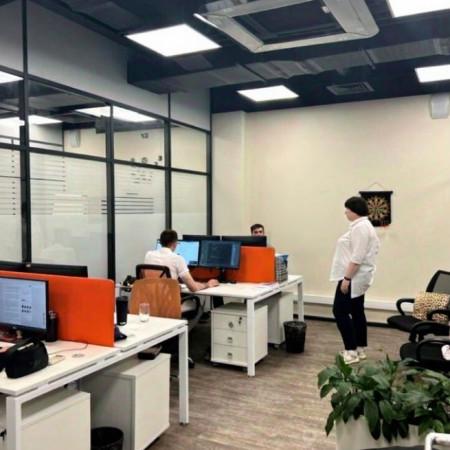 Общий вид этажа (open space)