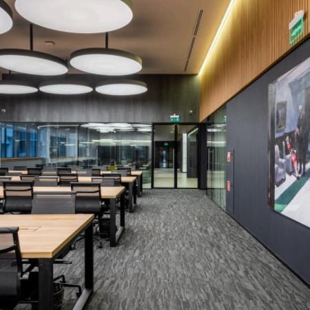 Общий вид этажа (open space)