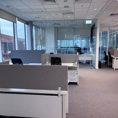 Общий вид этажа (open space)