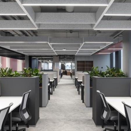 Общий вид этажа (open space)