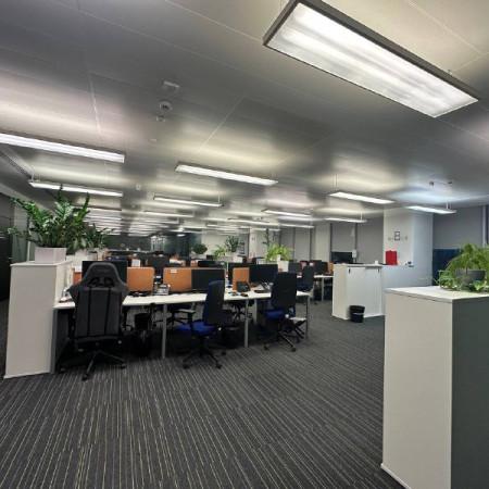 Общий вид этажа (open space)