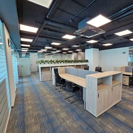 Общий вид этажа (open space)