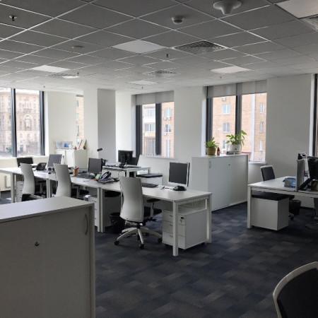 Общий вид этажа (open space)
