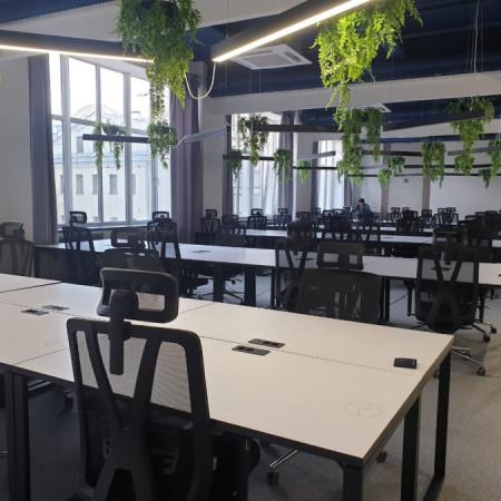 Общий вид этажа (open space)