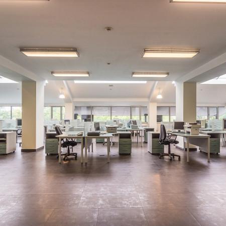 Общий вид этажа (open space)