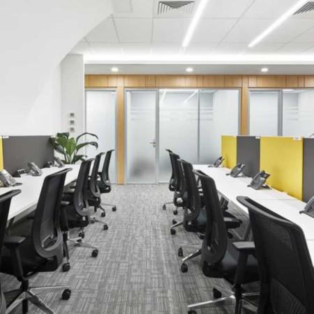 Общий вид этажа (open space)